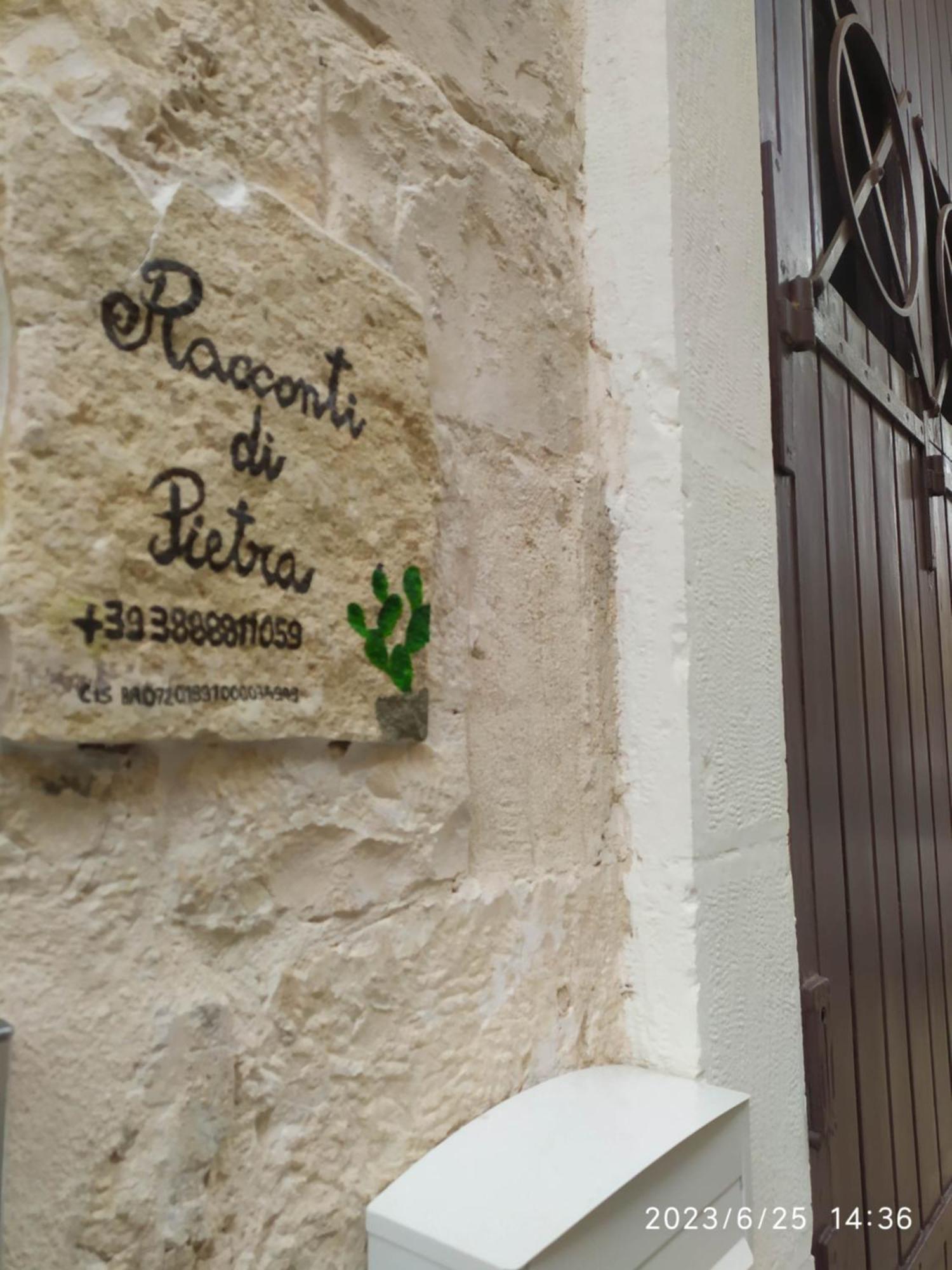 Bed and Breakfast Racconti Di Pietra Конверсано Екстер'єр фото